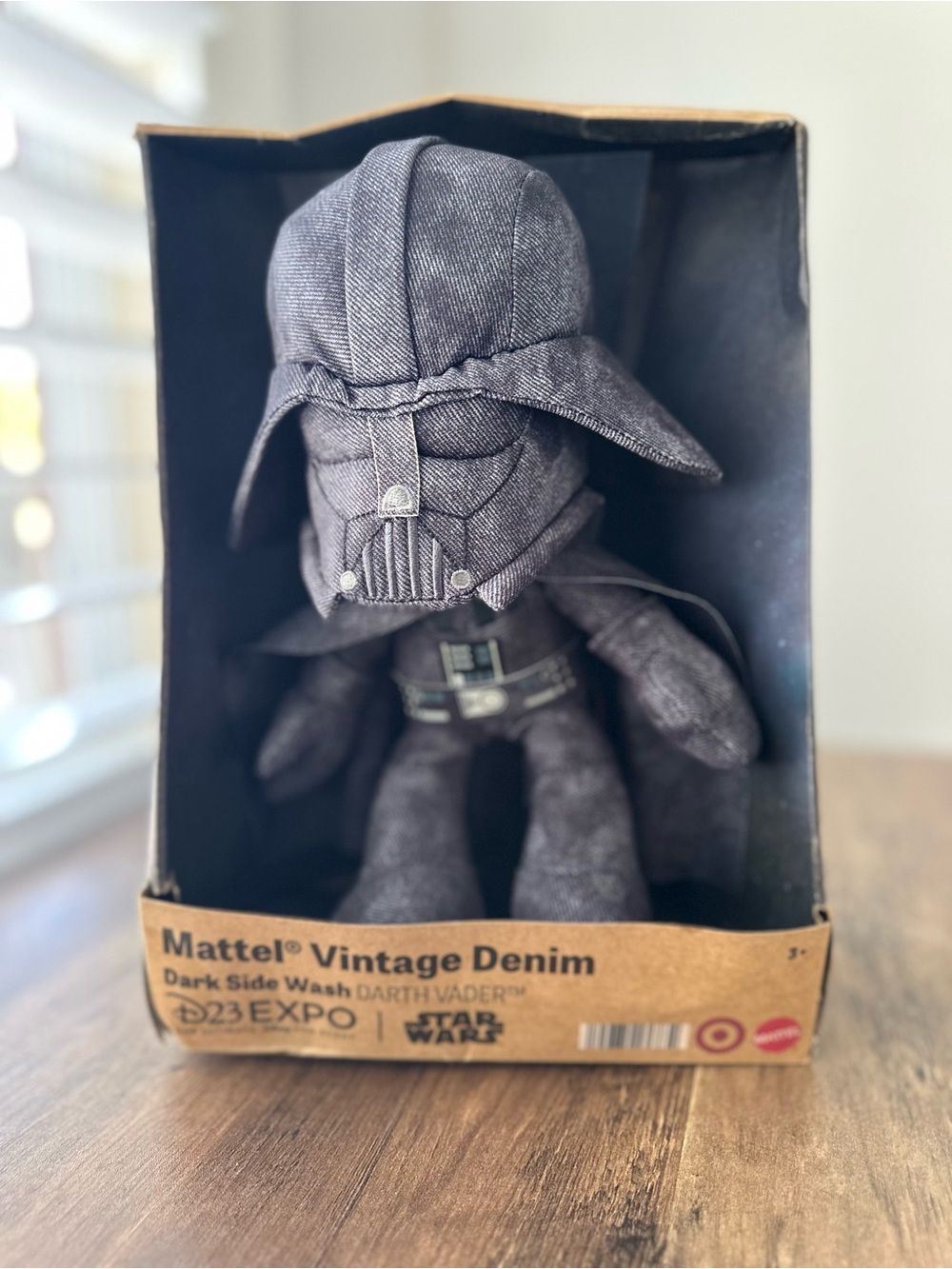 RARE Star Wars Darth Vader Vintage Denim Plush D23 Expo Collection 🖤✨ exclusive